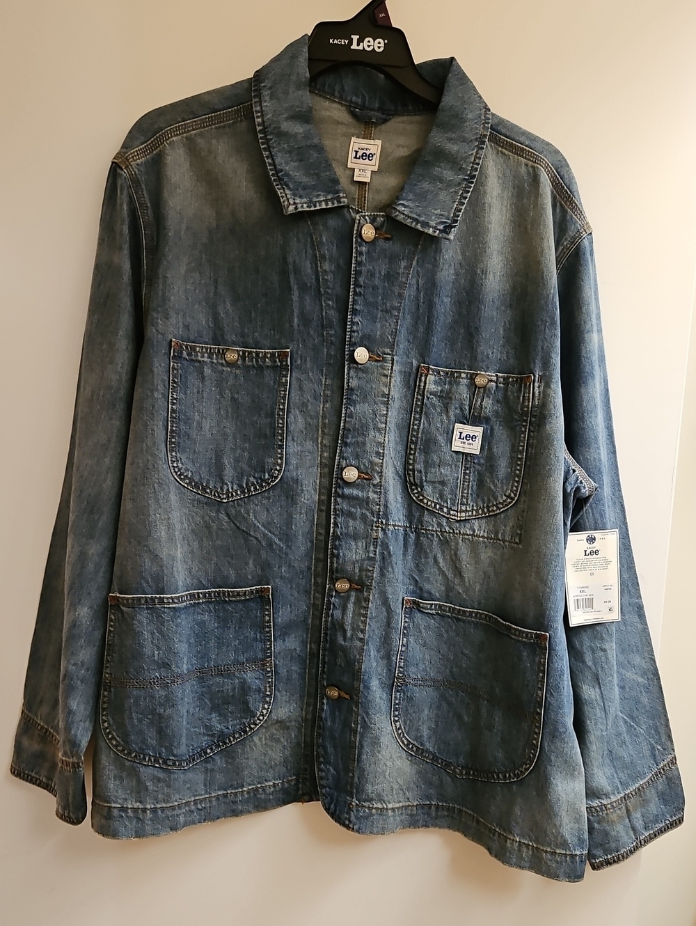 NWT Kacey Lee x Kacey Musgraves Denim Workwear Chore Jacket Men's XXL